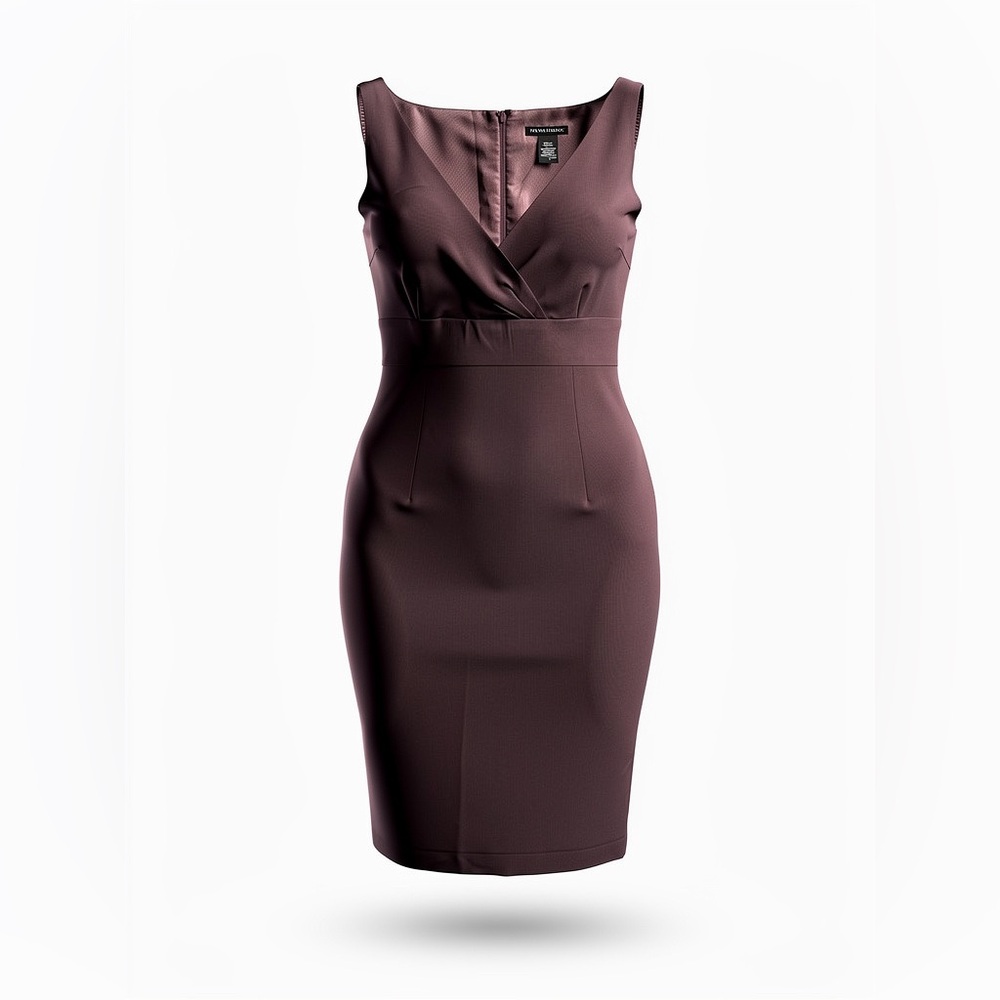Banana Republic Mauve Midi Dress
